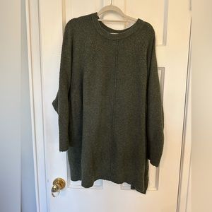 Loft Lou & Grey Green Oversized Sweater Size: L/XL